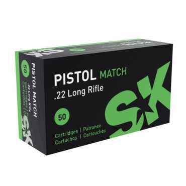 sk pistol match .22 lr lőszer