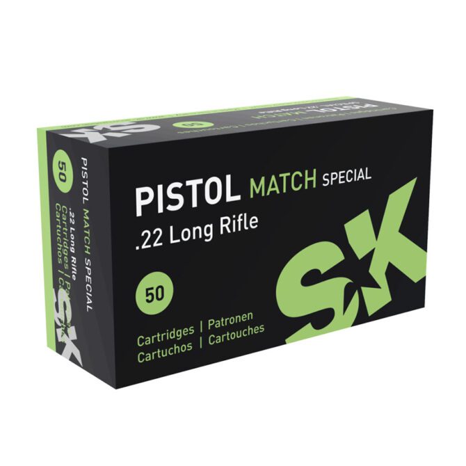 SK Pistol Match Special .22 LR lőszer