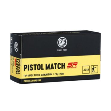 rws pistol match sr .22 lr lőszer