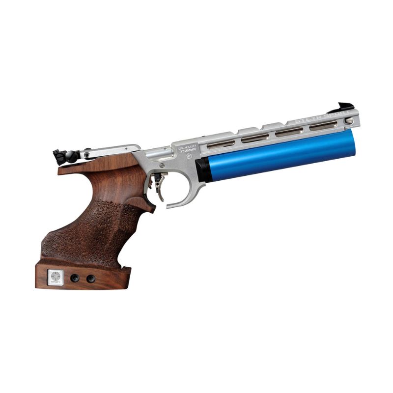 STEYR Evo 10 Compact légpisztoly steyr evo 10 compact ezust kek STEYR Evo 10 Compact légpisztoly - Image 3