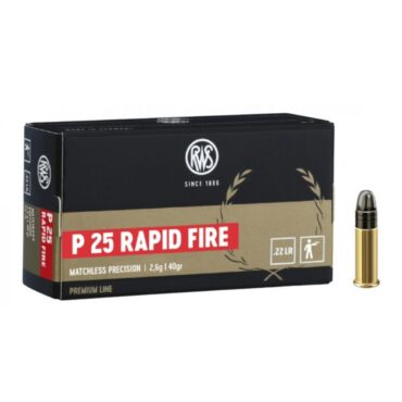 RWS P25 Rapid Fire .22 LR lőszer